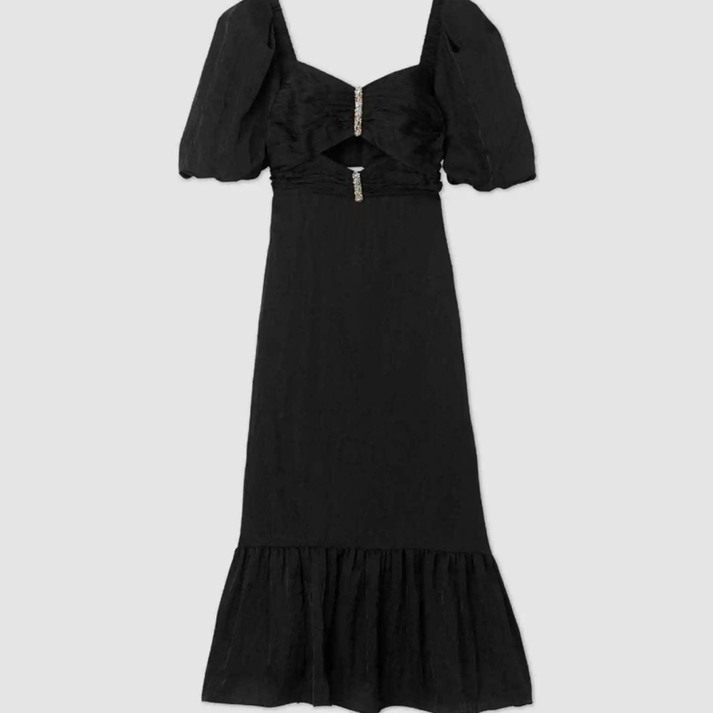 Sandro Falbala Embellished Cutout Dress NWT - Picture 6 of 12